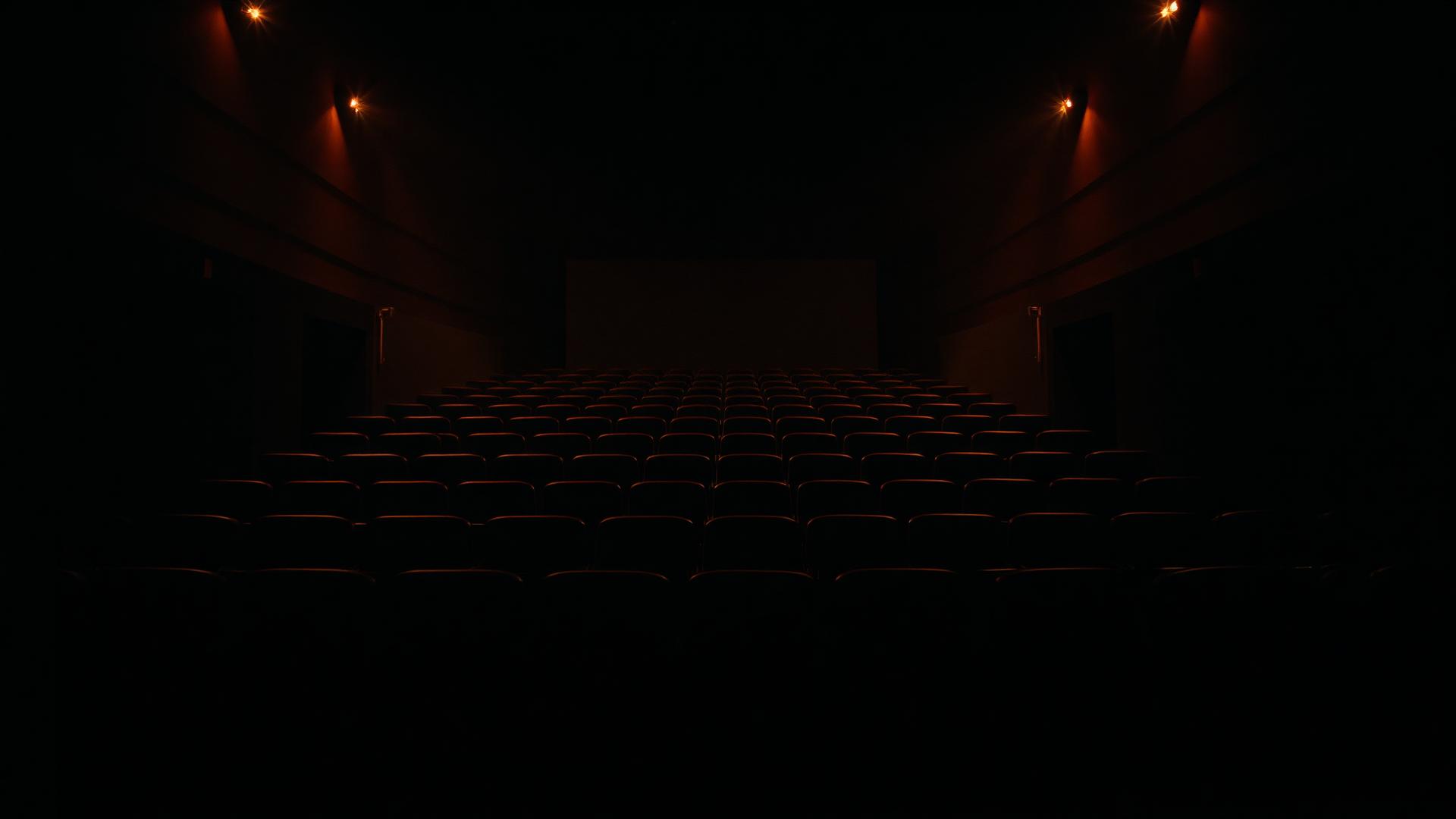 Empty auditorium waiting